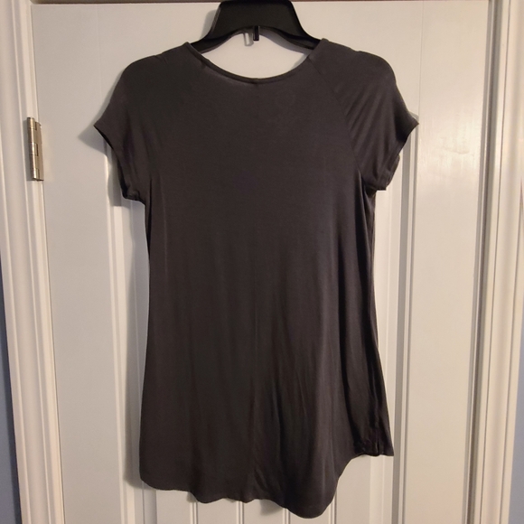 Maurices Lattice Neck 24/7 Tee - Picture 2 of 3